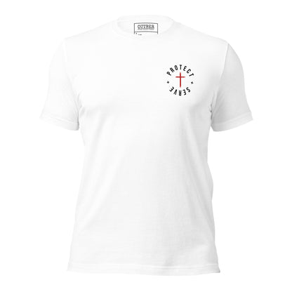 Protect + Serve. T-Shirt (light)